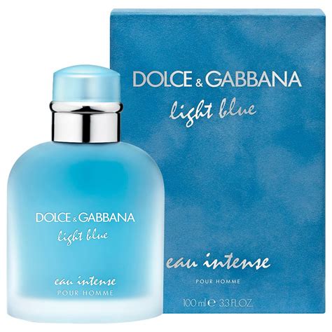 dolce gabbana light blue eau intense 50 ml|light blue d&g men's.